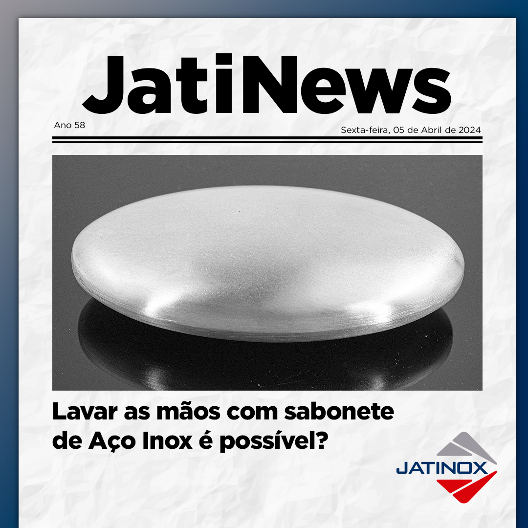 Lavar as mãos com sabonete de aço inox é possível? Lavar as mãos com sabonete de aço inox é possível?