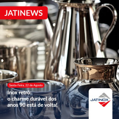 Inox retrô: o charme durável dos anos 90 está de volta! Inox retrô: o charme durável dos anos 90 está de volta!