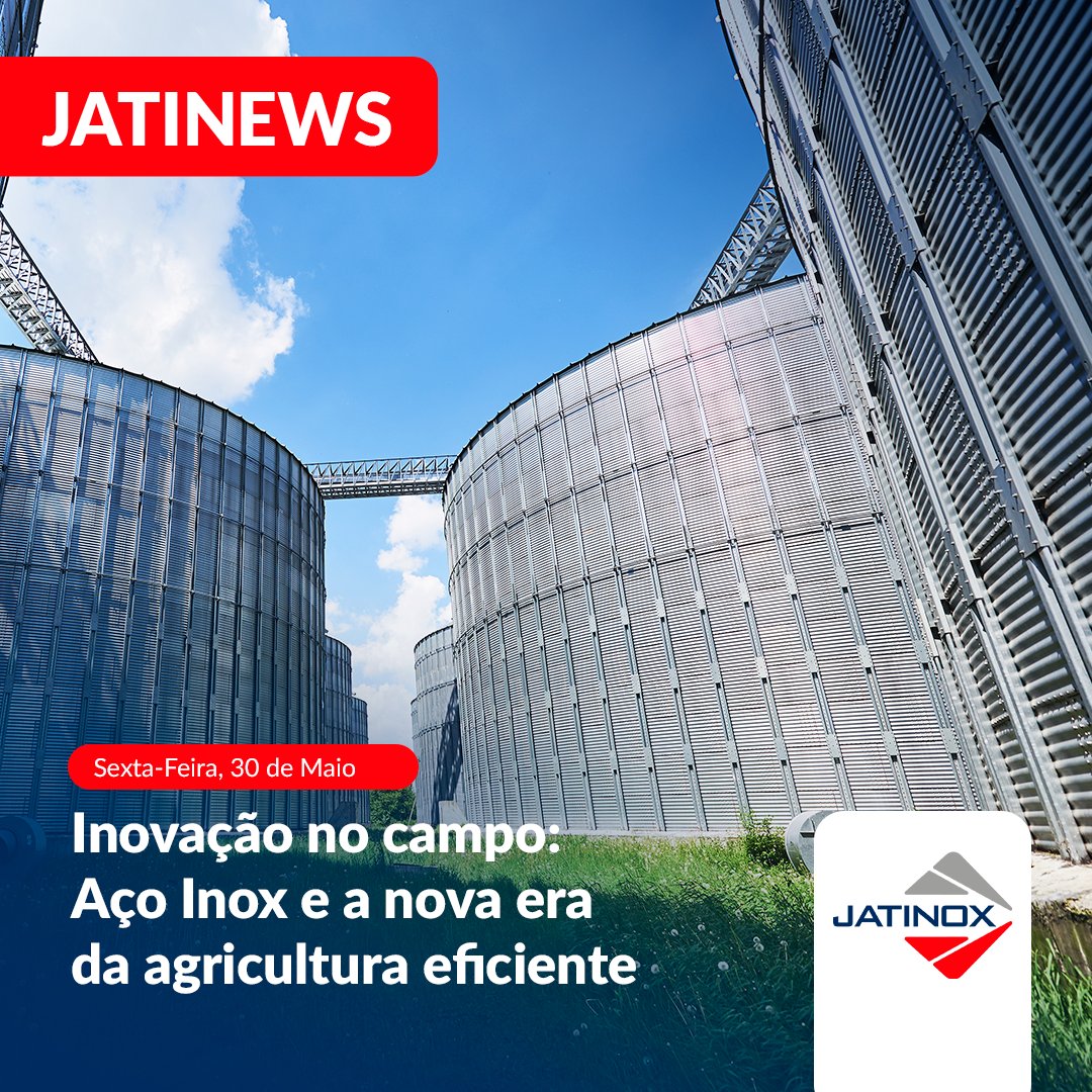 Inovação no campo: Aço Inox e a nova era da agricultura eficiente