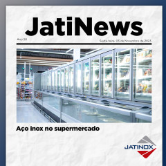 Aço inox no supermercado
