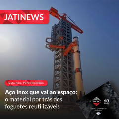 Aço inox que vai ao espaço: o material por trás dos foguetes reutilizáveis.